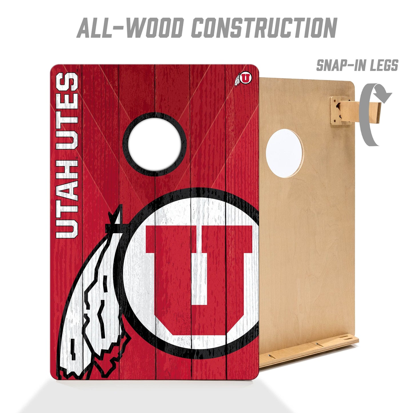 Utah Utes 2x3 Tailgate Cornhole Boards