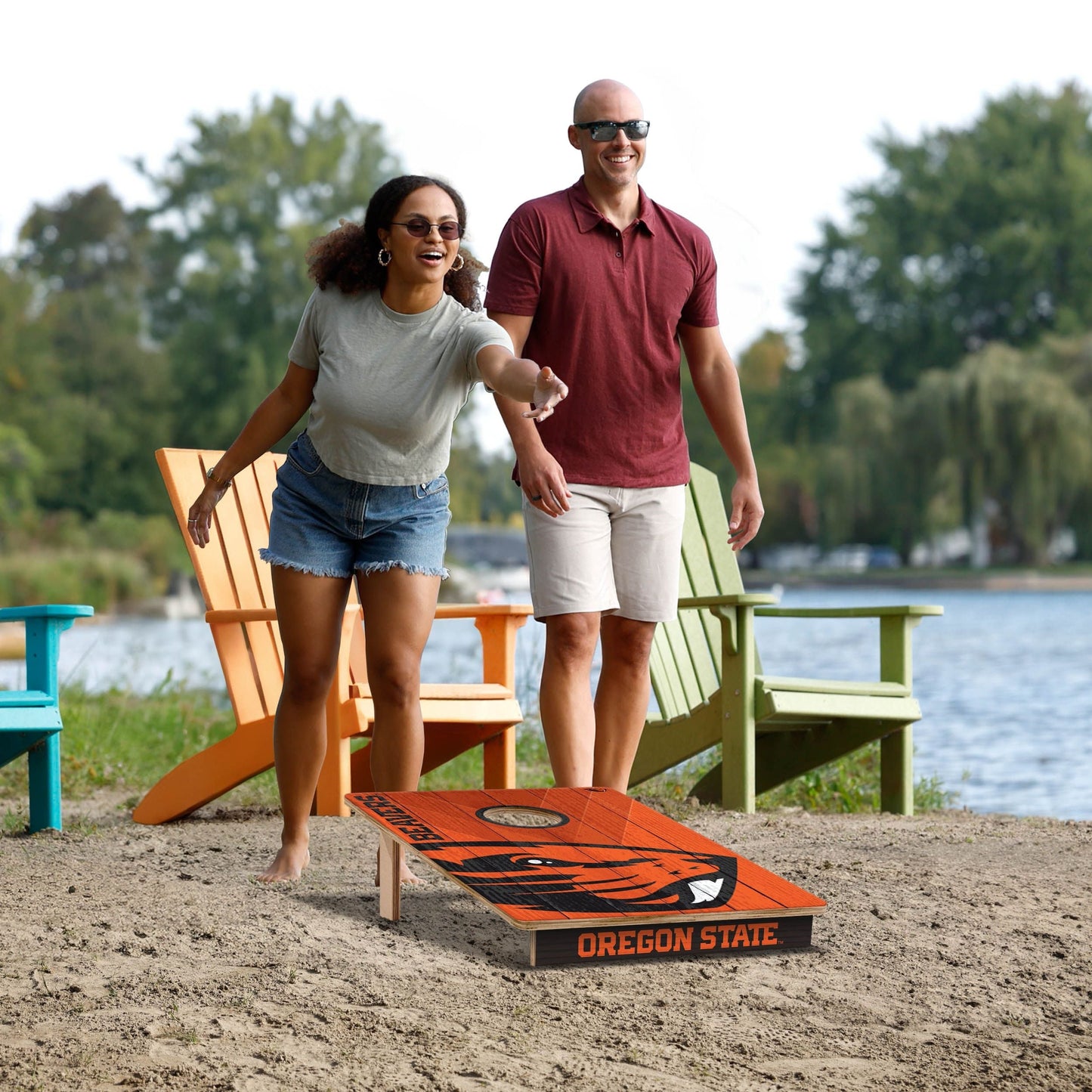 Oregon State Beavers 2x3 Tailgate Cornhole Boards