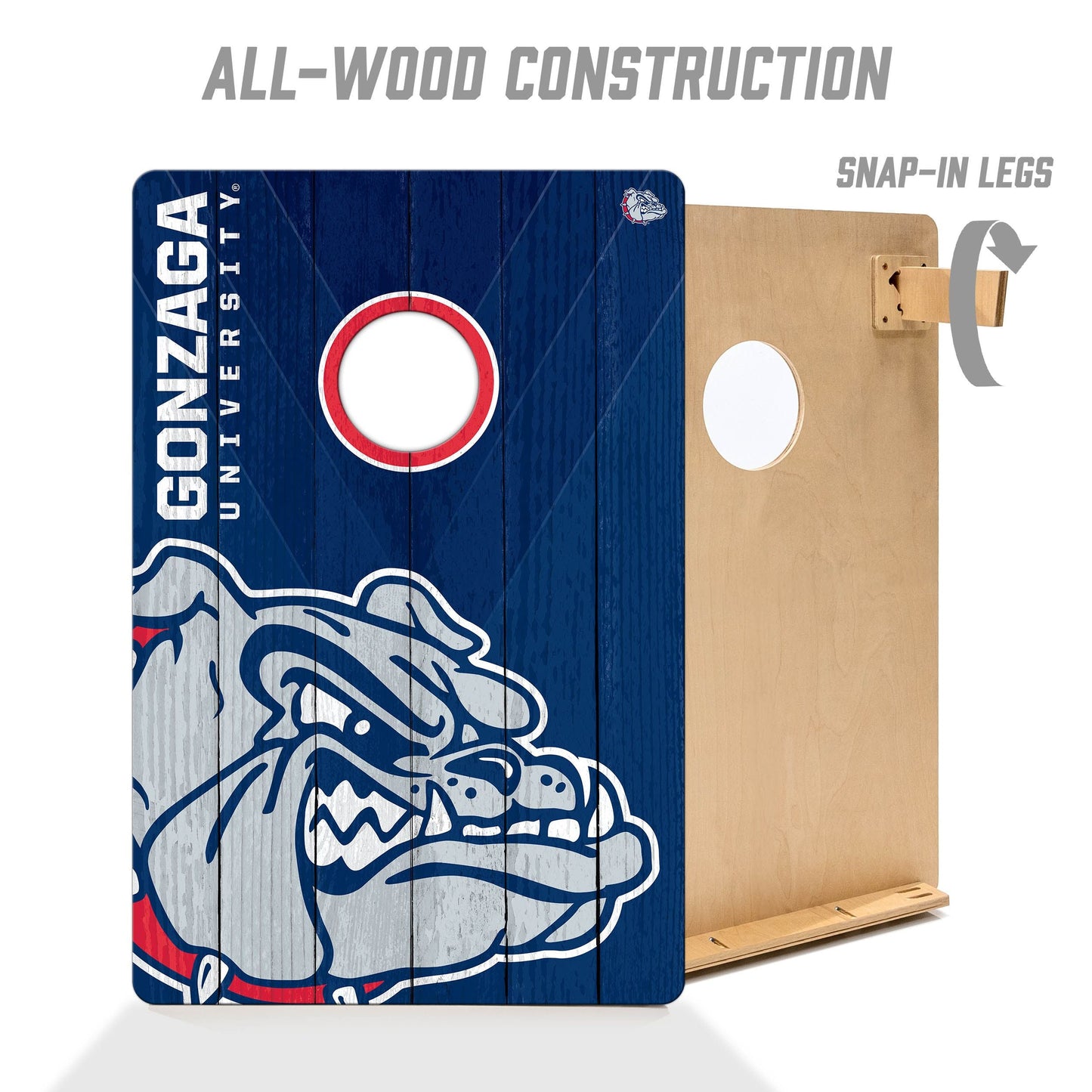 Gonzaga Bulldogs 2x3 Tailgate Cornhole Boards