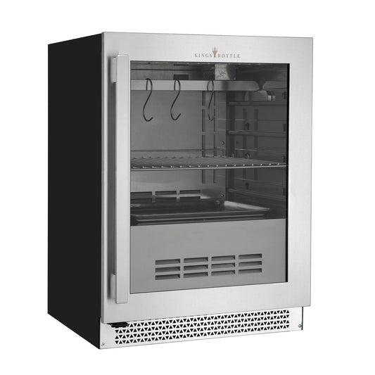 24β³ GlassβDoor Meat Aging Fridge (Compact)