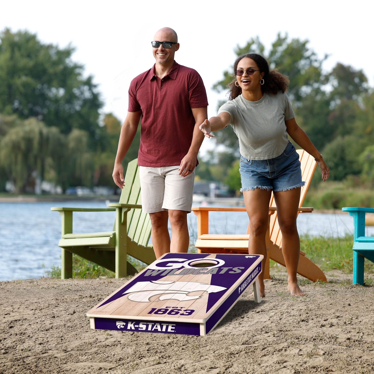 Kansas State Wildcats 2x4 Pro Cornhole Boards