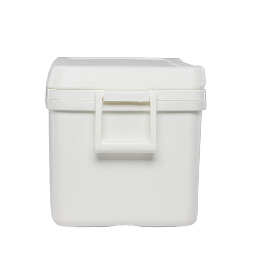 Plain Hard-Sided Ice Chest Cooler, 48 Quart, White, 76 Can Capacity