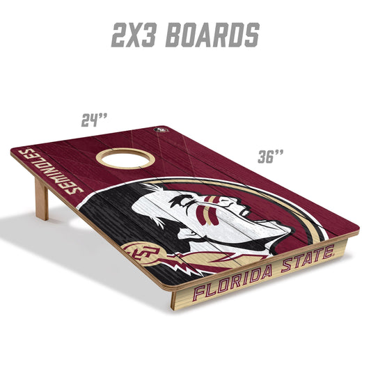 Florida State Seminoles 2x3 Tailgate Cornhole Boards