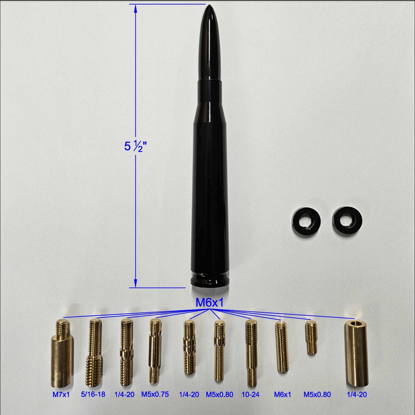 50 Cal Bullet Antenna