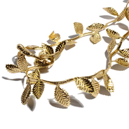 Gold Leaves Leaf Ribbon Trim Rope