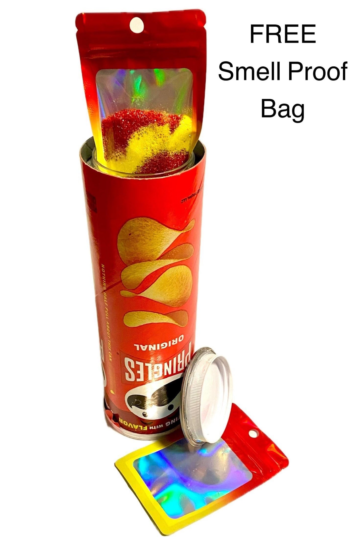 Potato Chip Can Safe Stash