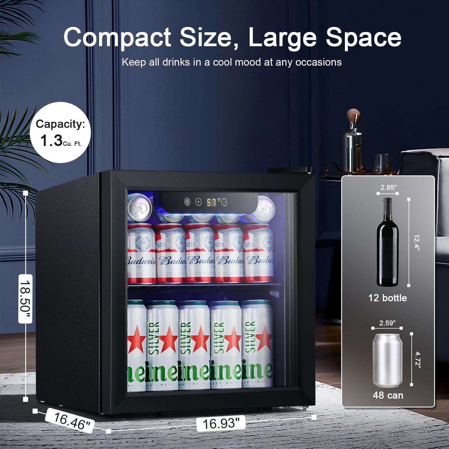Antarctic Star Mini Fridge Cooler