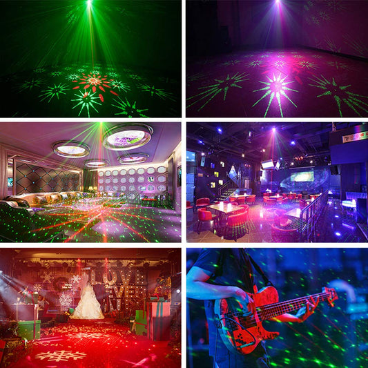 Party Lights Dj Disco Lights, Strobe Stage Light Sound projector