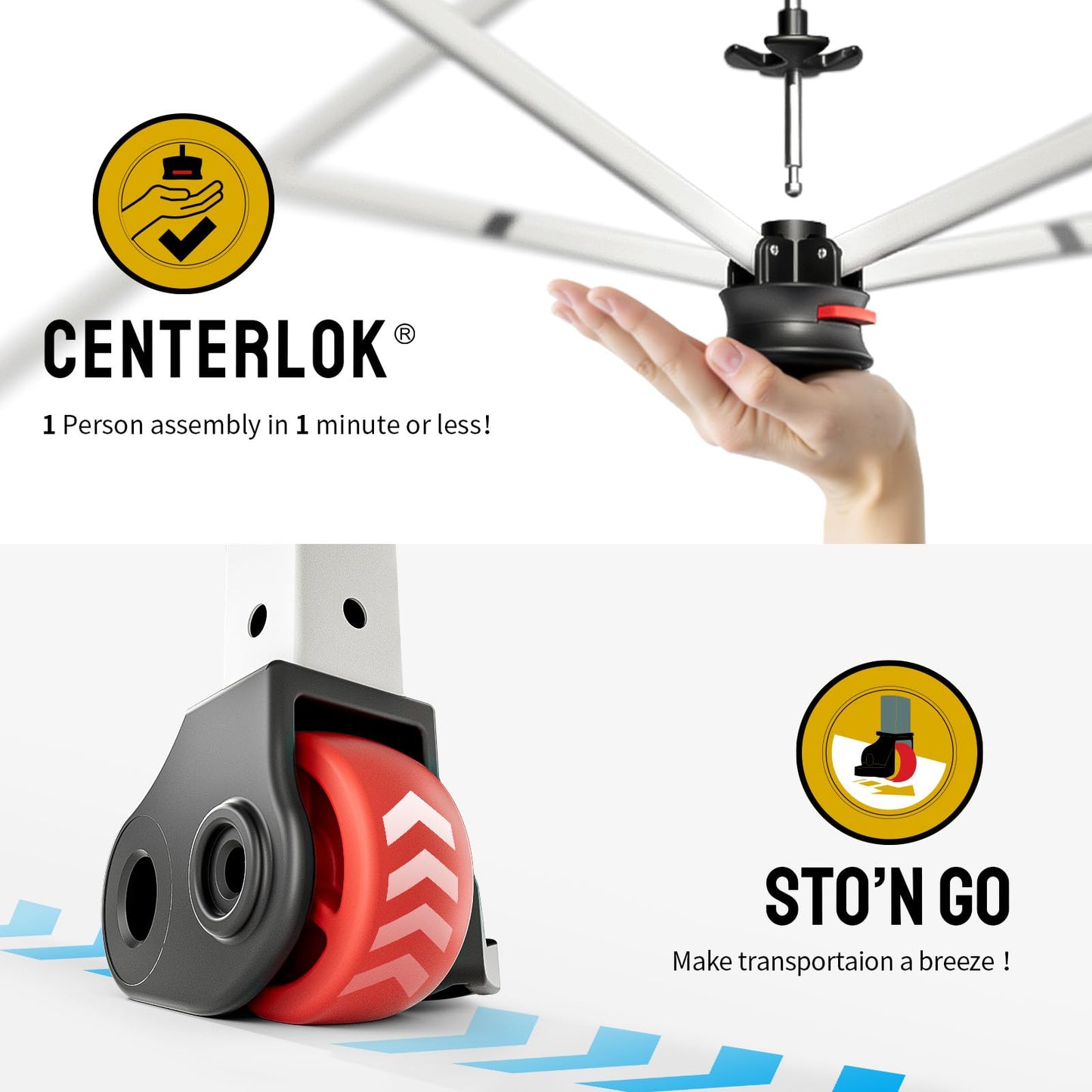 CROWN SHADES 10x10 Pop Up Canopy