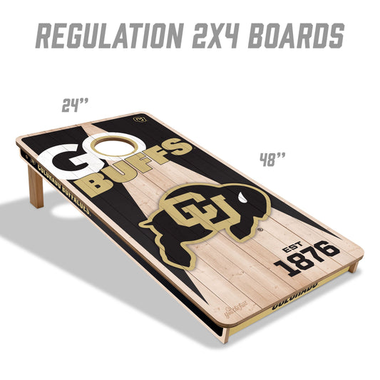 Colorado Buffaloes 2x4 Pro Cornhole Boards