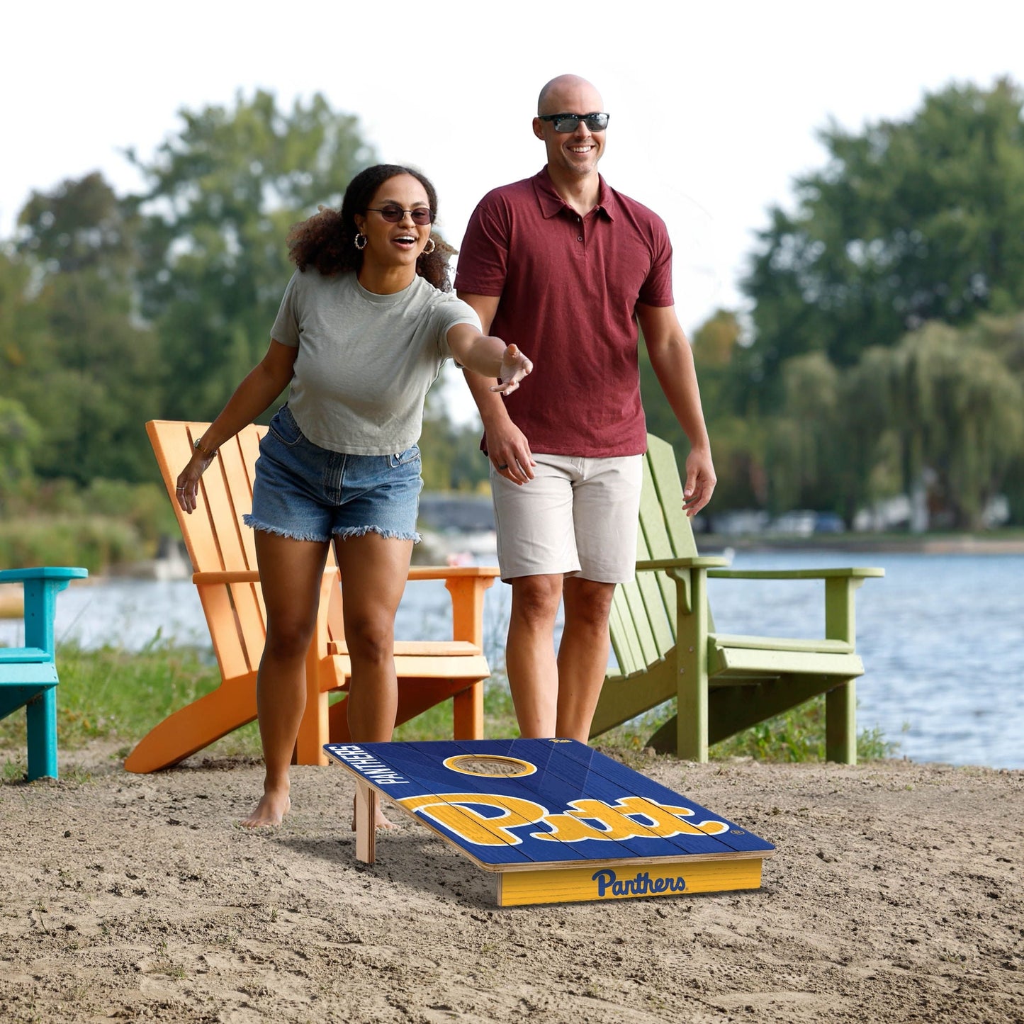 Pittsburgh Panthers 2x3 Tailgate Cornhole Boards