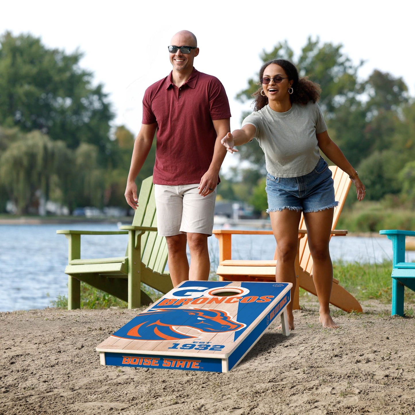 Boise State Broncos 2x4 Pro Cornhole Boards
