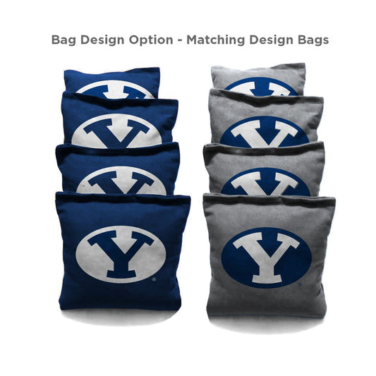 BYU Cougars Alternating Diamond All-Weather Cornhole Set
