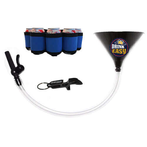 Beer Funnel Party Pack β Funnel, Shotgun Key Chain & Beer Belt