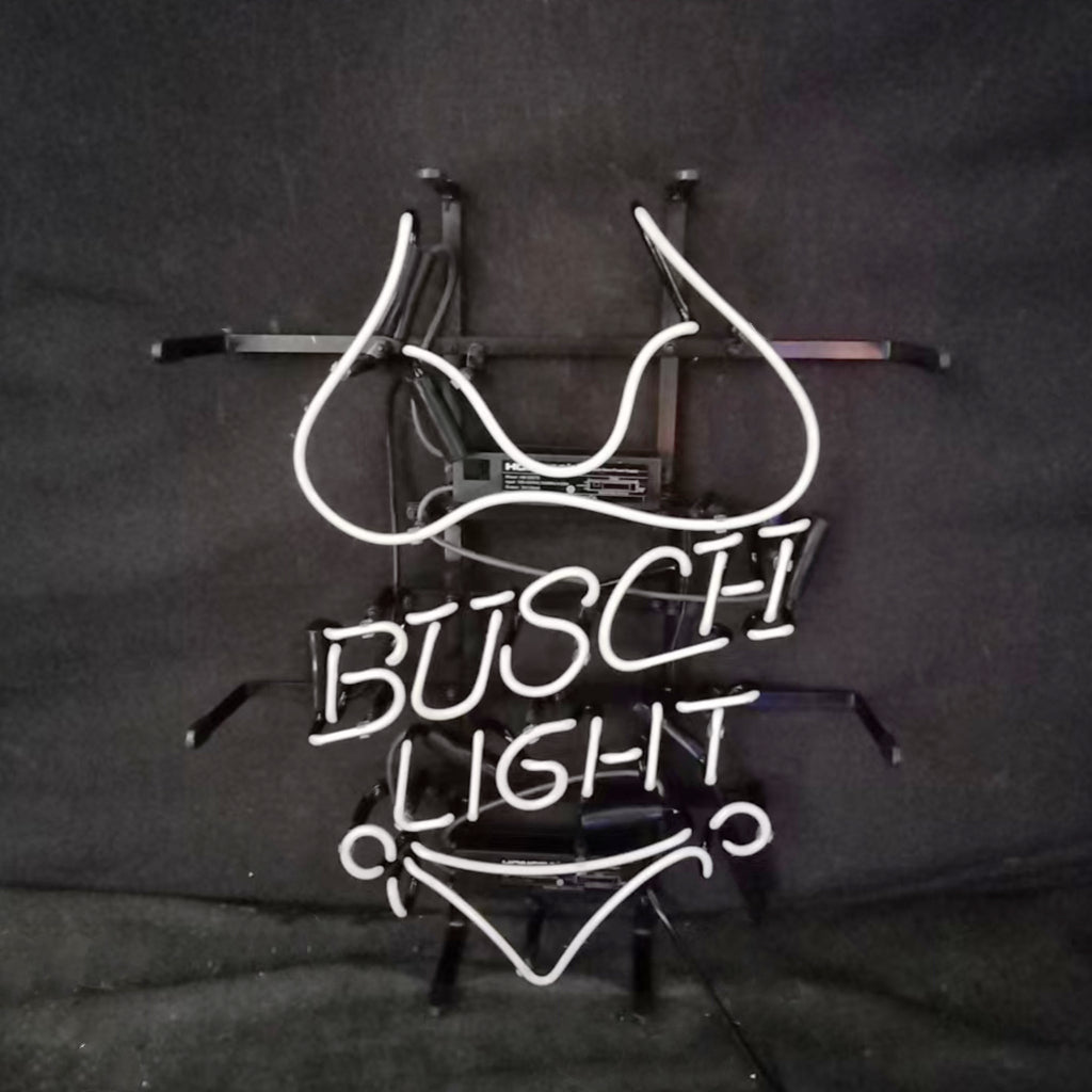 Blue Bikini Sets Busch Light Neon Light Sign