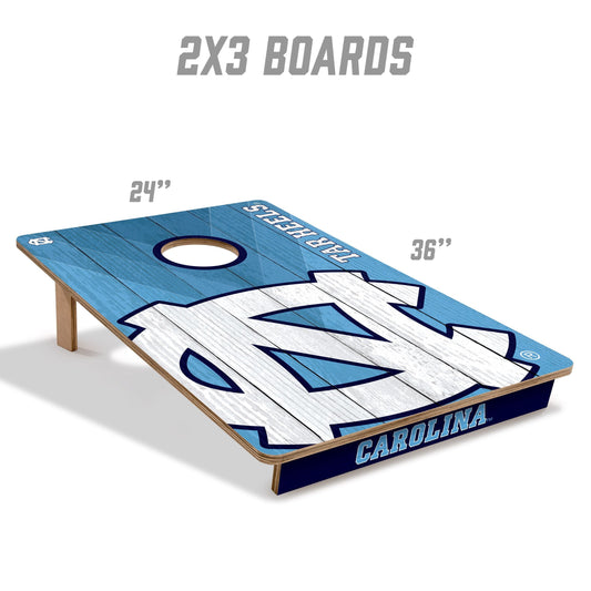North Carolina Tar Heels 2x3 Tailgate Cornhole Boards