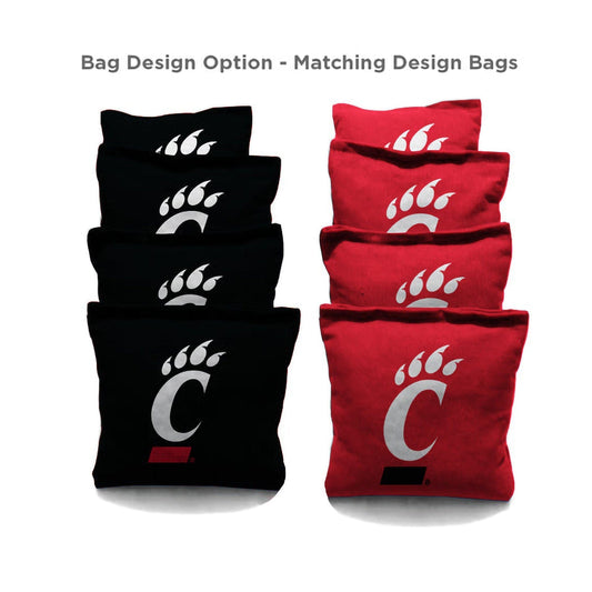 Cincinnati Bearcats Alternating Diamond All-Weather Cornhole Set