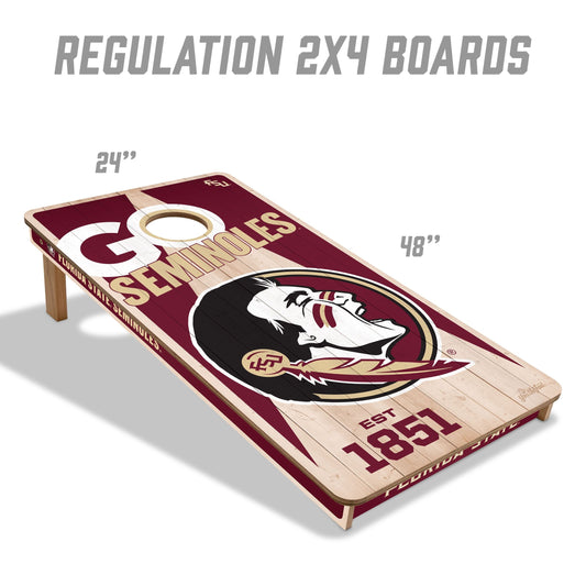 Florida State Seminoles 2x4 Pro Cornhole Boards
