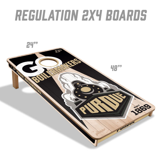 Purdue Boilermakers 2x4 Pro Cornhole Boards