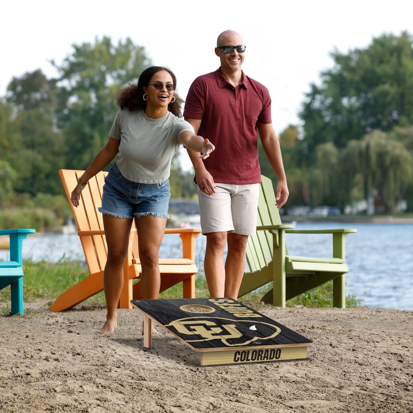 Colorado Buffaloes 2x3 Tailgate Cornhole Boards