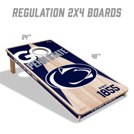 Penn State Nittany Lions 2x4 Pro Cornhole Boards