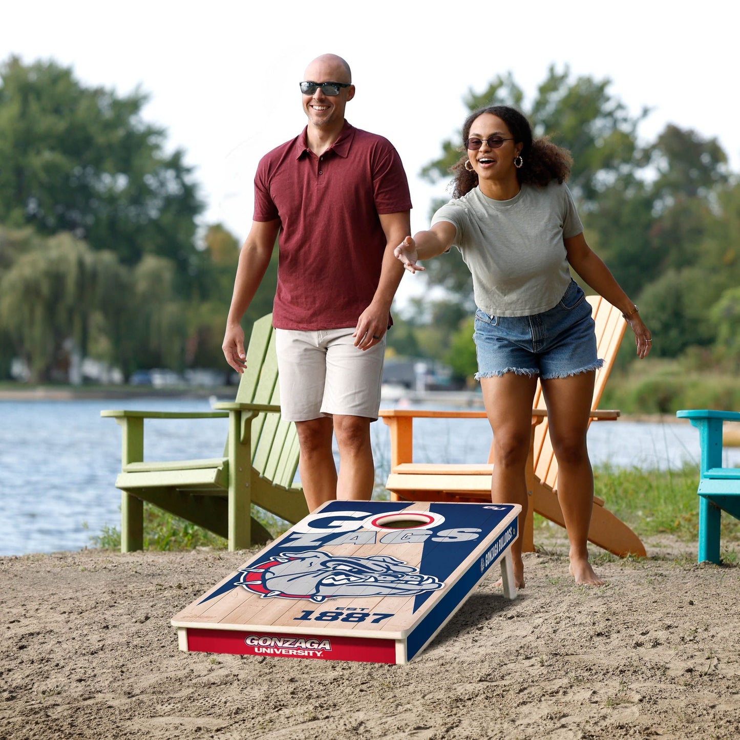Gonzaga Bulldogs 2x4 Pro Cornhole Boards