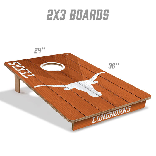 Texas Longhorns 2x3 Tailgate Cornhole Boards