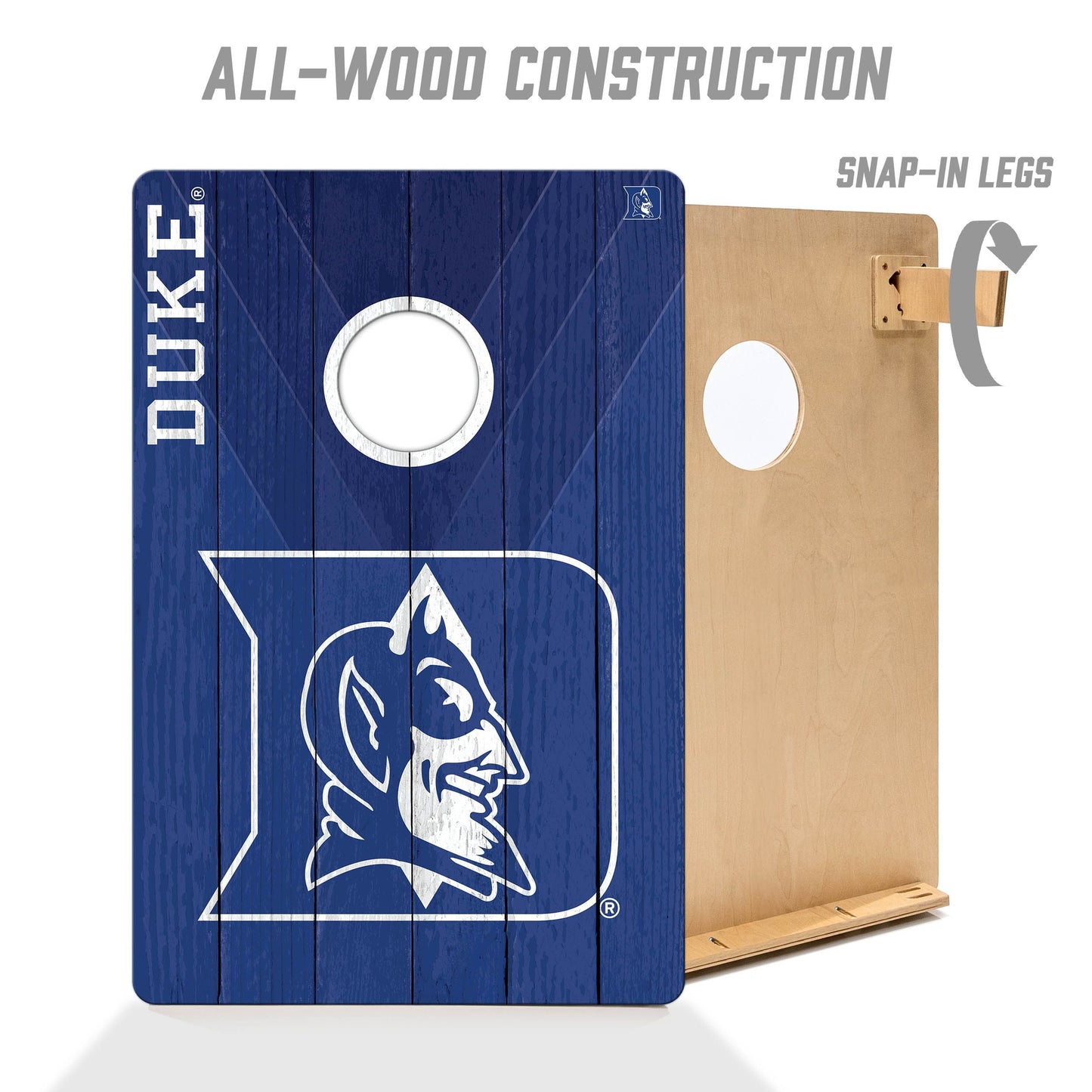 Duke Blue Devils 2x3 Tailgate Cornhole Boards
