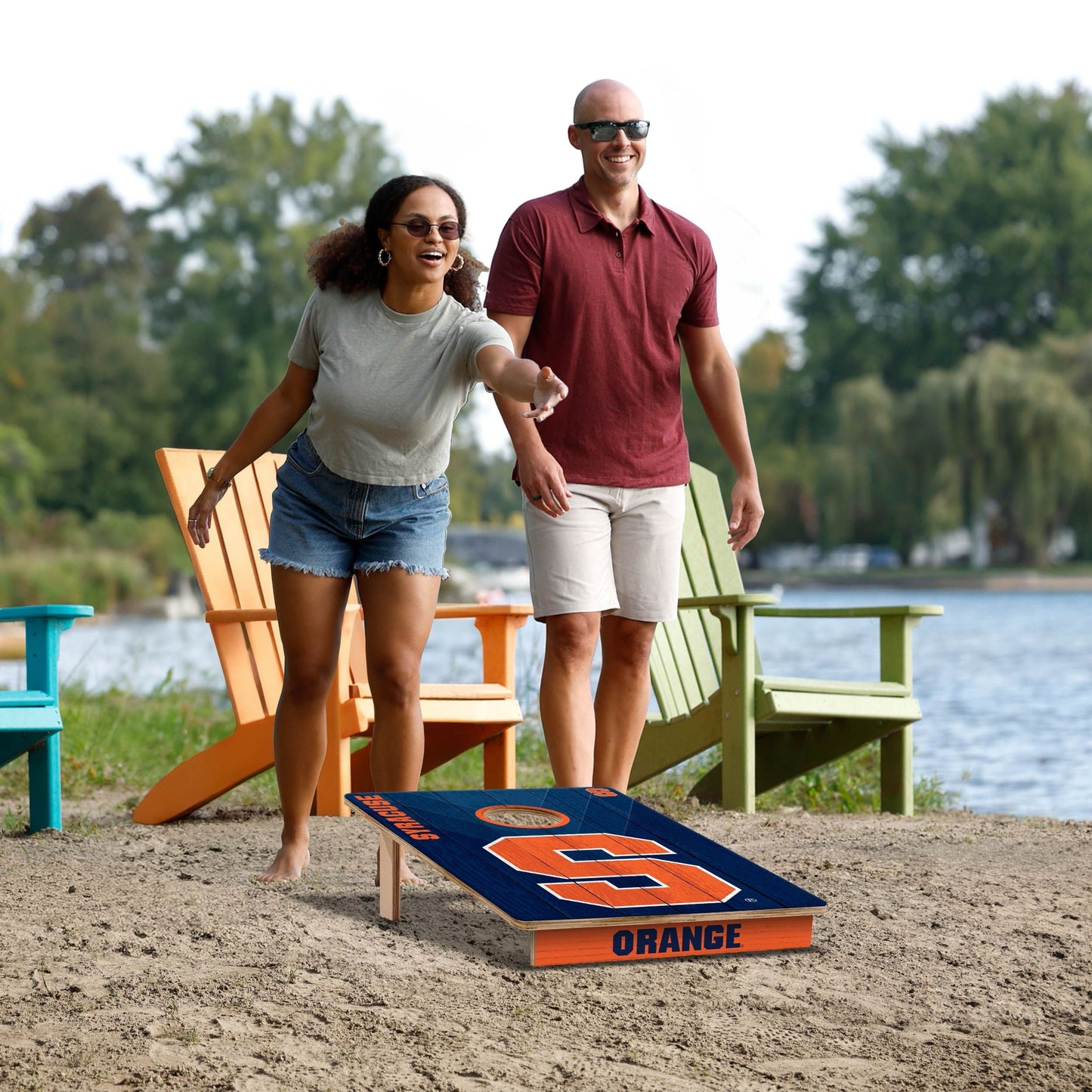 Syracuse Orange 2x3 Tailgate Cornhole Boards