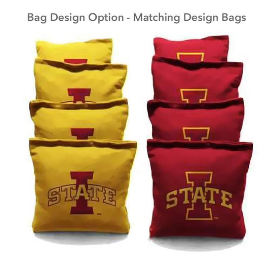 Iowa State Cyclones Alternating Diamond All-Weather Cornhole Set