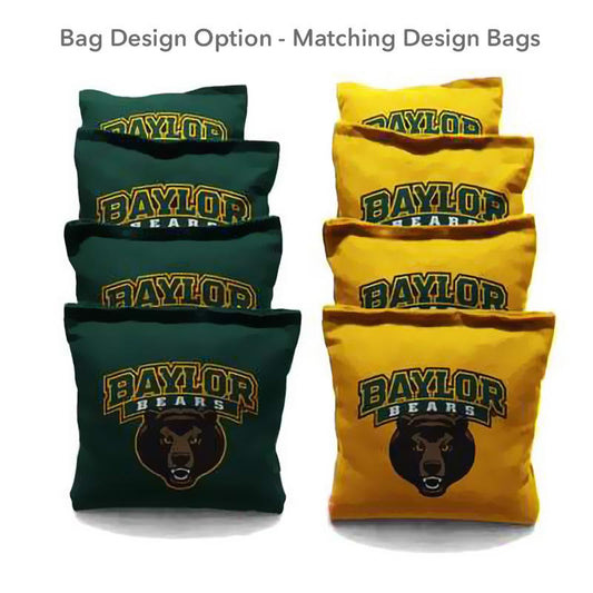 Baylor Bears Arch Alternating Diamond All-Weather Cornhole Set