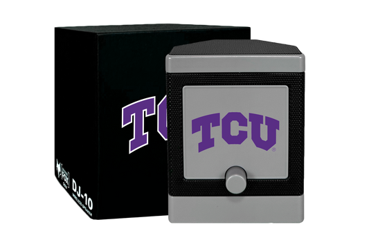 Golf Cart Phone Caddy + Speaker - TCU