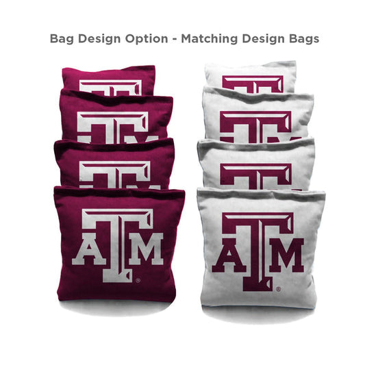 Texas A&M Aggies Alternating Diamond All-Weather Cornhole Set