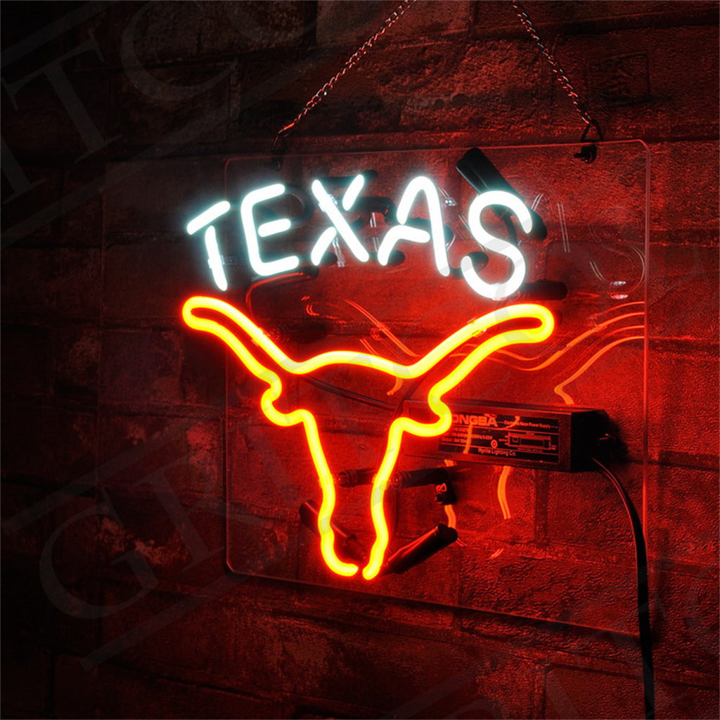 Texas Longhorn Neon Signs