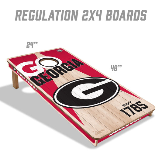 Georgia Bulldogs 2x4 Pro Cornhole Boards
