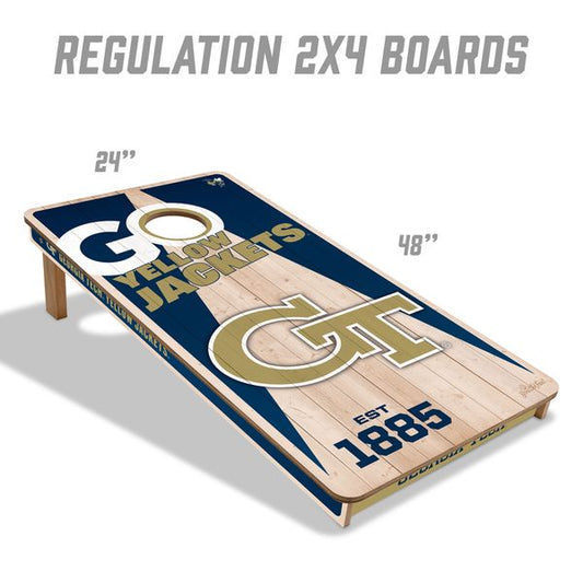Georgia Tech Yellow Jackets 2x4 Pro Cornhole Boards