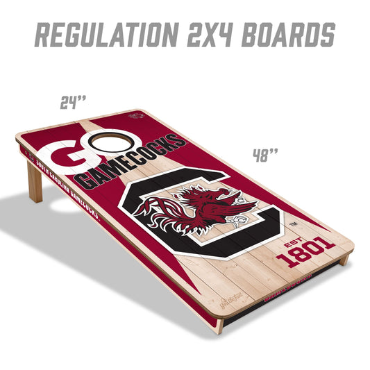 South Carolina Gamecocks 2x4 Pro Cornhole Boards