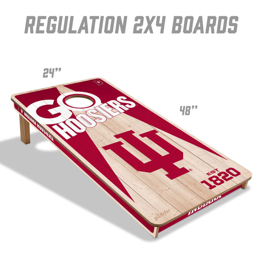 Indiana Hoosiers 2x4 Pro Cornhole Boards