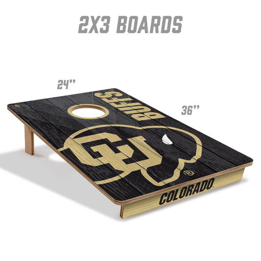 Colorado Buffaloes 2x3 Tailgate Cornhole Boards