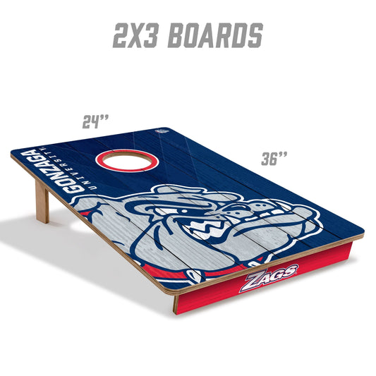 Gonzaga Bulldogs 2x3 Tailgate Cornhole Boards