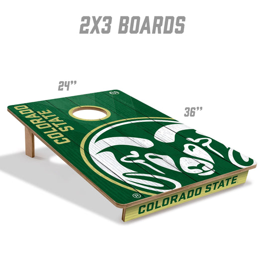 Colorado State Rams 2x3 Tailgate Cornhole Boards