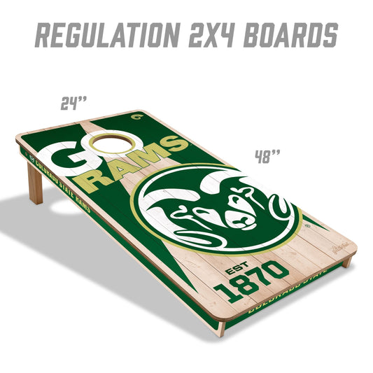 Colorado State Rams 2x4 Pro Cornhole Boards