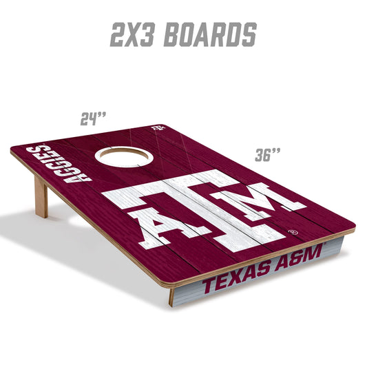 Texas A&M Aggies 2x3 Tailgate Cornhole Boards