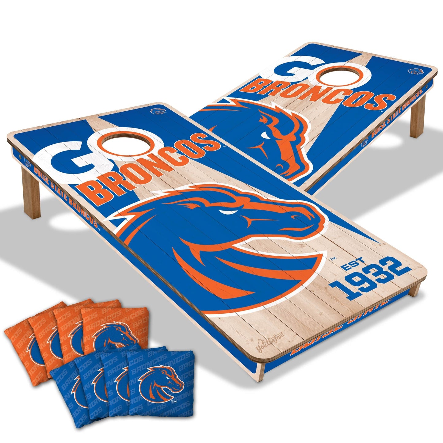 Boise State Broncos 2x4 Pro Cornhole Boards
