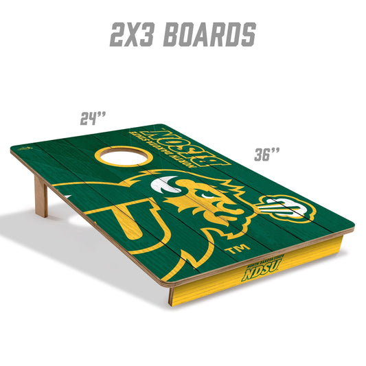 North Dakota State Bison 2x3 Tailgate Cornhole Boards