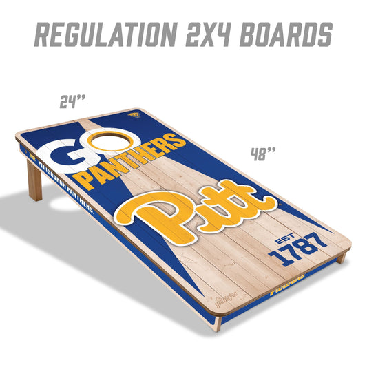 Pittsburgh Panthers 2x4 Pro Cornhole Boards