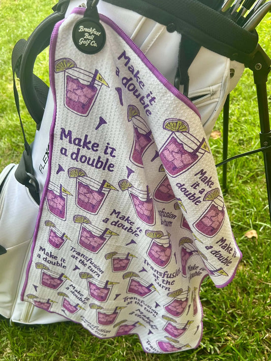 Transfusion Golf Towel