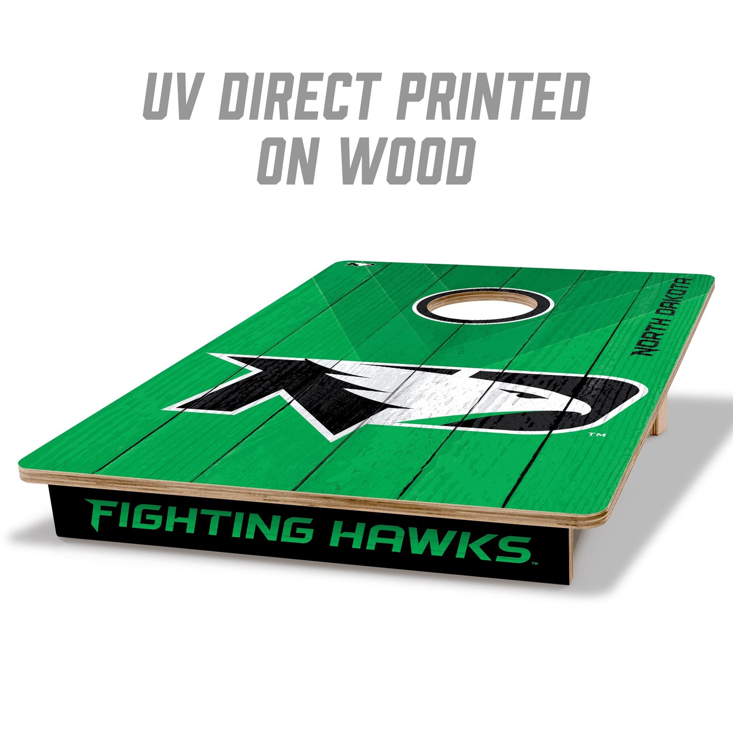 North Dakota Fighting Hawks 2x3 Tailgate Cornhole Boards
