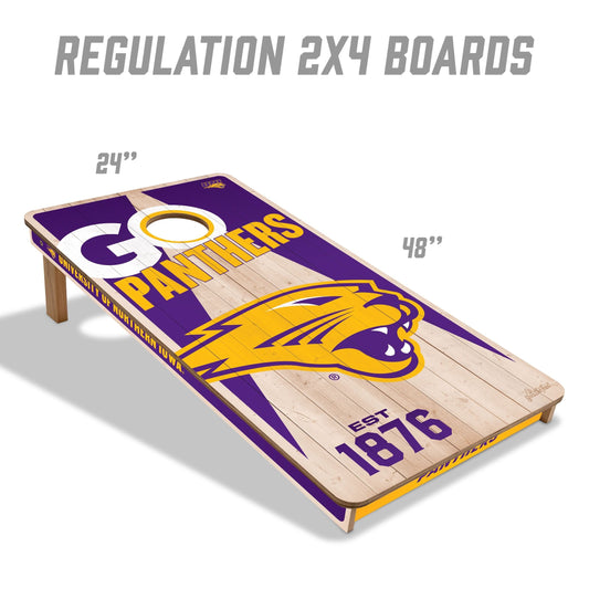 Northern Iowa Panthers 2x4 Pro Cornhole Boards