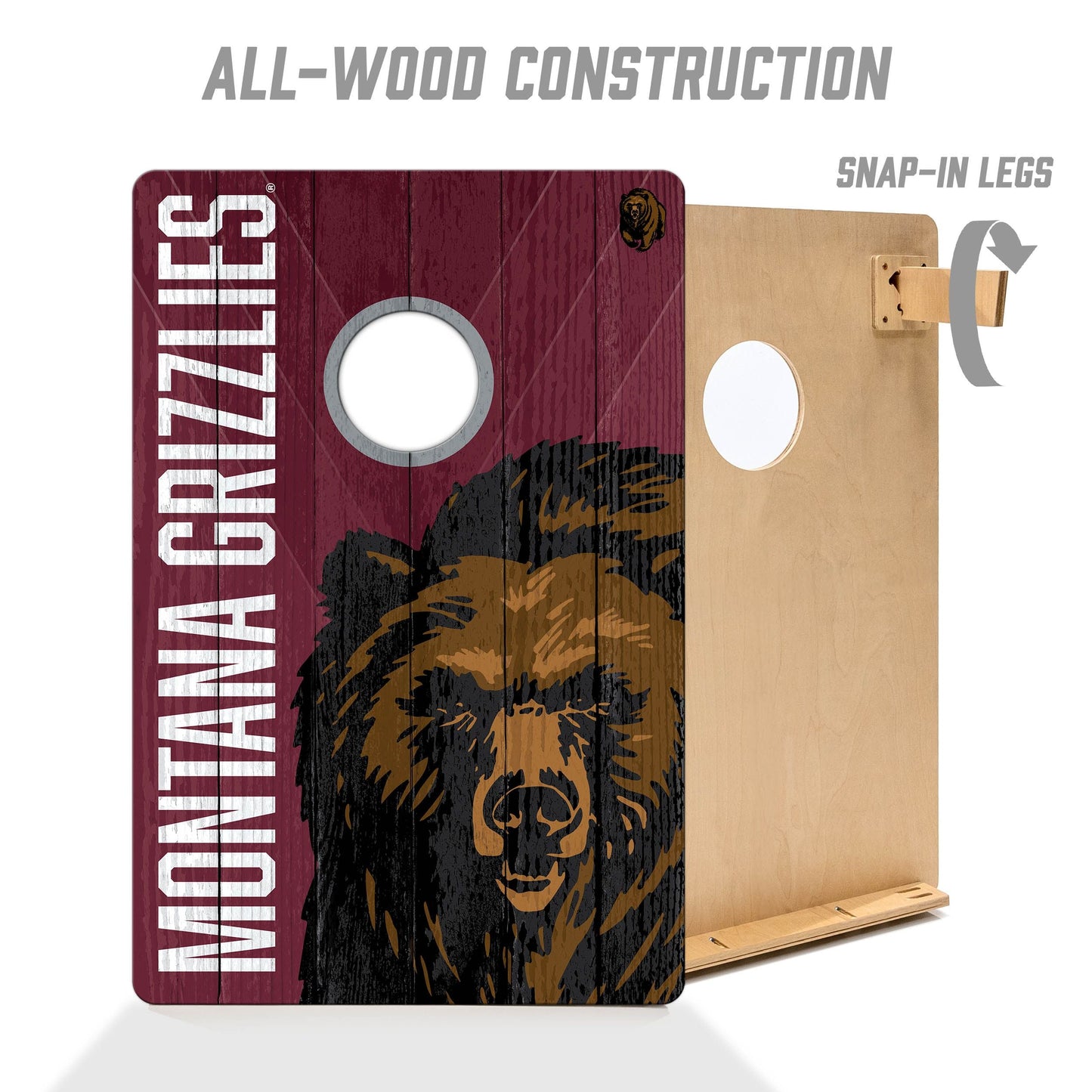 Montana Grizzlies 2x3 Tailgate Cornhole Boards